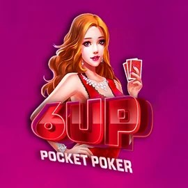 Logo of 6 Up Pocket Poker from FlipLuck at Ninewin Casino