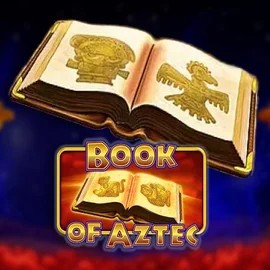 Logo of Book of Aztec from Amatic Industries at Ninewin Casino