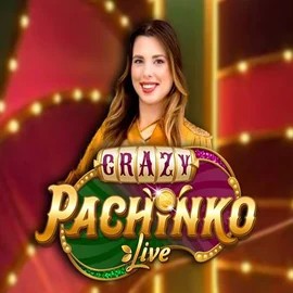 Crazy Pachinko logo – Live Casino by Evolution at Ninewin Casino