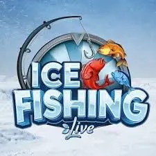 Ice Fishing Live slot icon by Evolution, available at Ninewin Casino