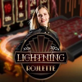 Lightning Roulette logo by Evolution Ninewin Casino