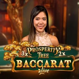 Prosperity Tree Baccarat slot visual from Evolution available on nine-wincasino.uk